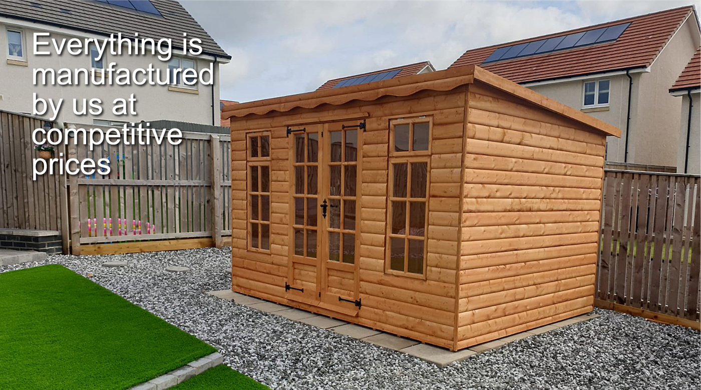 Pent Roof Summerhouse Hamilton