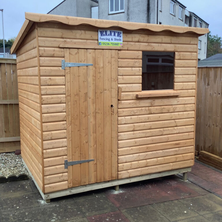 Pent Sheds Giffnock